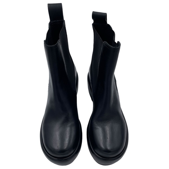 NEW Everlane Black Puffa Chunky Platform Y2K 90s Short Boot in Size 5 - Picture 5 of 14